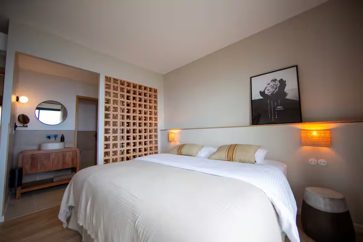 Chambre de la villa Casa di Lota